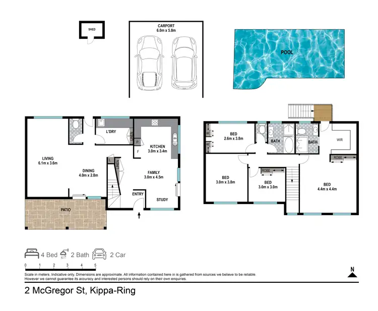Floorplan of Homely house listing, 2 Mcgregor St, Kippa-ring QLD 4021