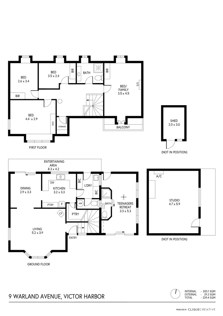 Floorplan of Homely house listing, 9 Warland Ave, Victor Harbor SA 5211