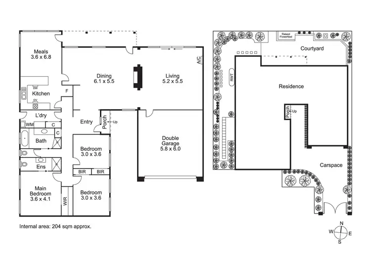 Floorplan of Homely unit listing, 2/31 Seaview Crescent, Black Rock VIC 3193