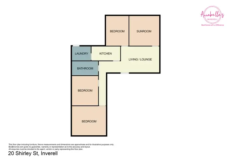 Floorplan of Homely house listing, 20 Shirley St, Inverell NSW 2360