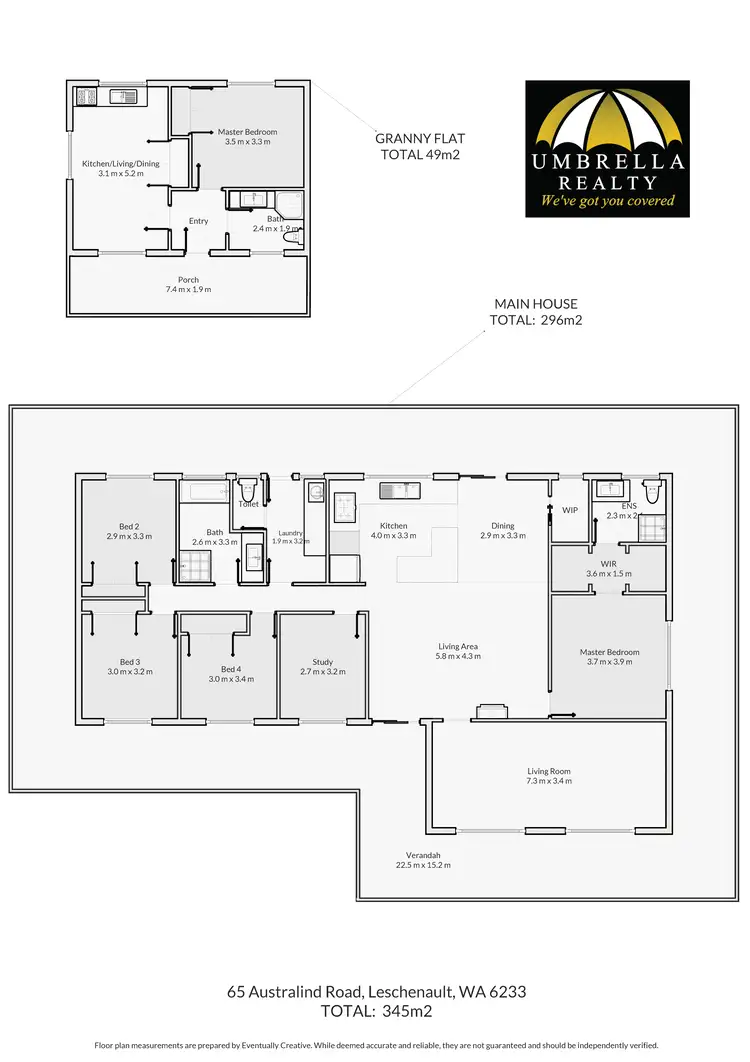 Floorplan of Homely house listing, 65 Australind Rd, Leschenault WA 6233