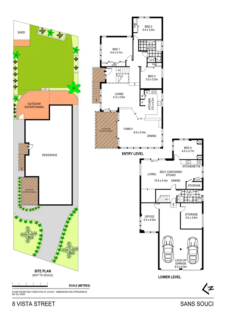 Floorplan of Homely house listing, 8 Vista Street, Sans Souci NSW 2219