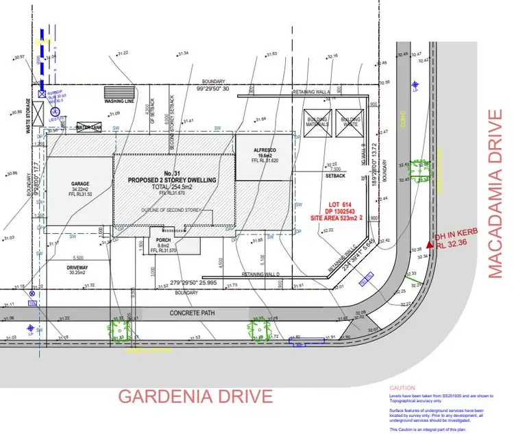 Floorplan of Homely land listing, 31 Gardenia Drive, Medowie NSW 2318