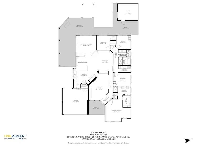 Floorplan of Homely house listing, 29 Camden Way, Meadow Springs WA 6210