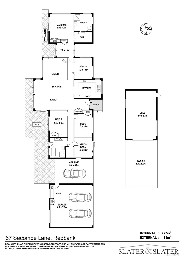 Floorplan of Homely rural property listing, 67 Secombe Lane, Redbank NSW 2446