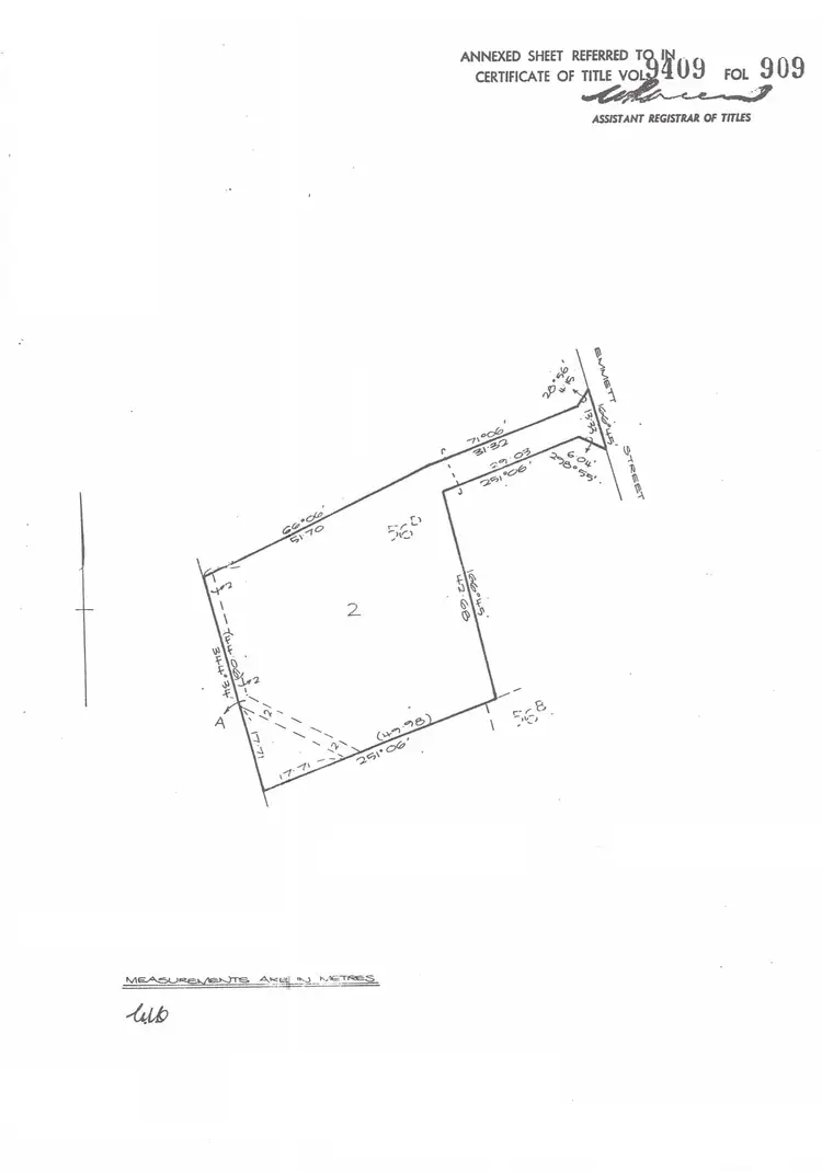 Floorplan of Homely land listing, 51 Emmett Street, Golden Square VIC 3555