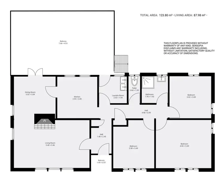 Floorplan of Homely house listing, 19 Wau Rd, Darra QLD 4076