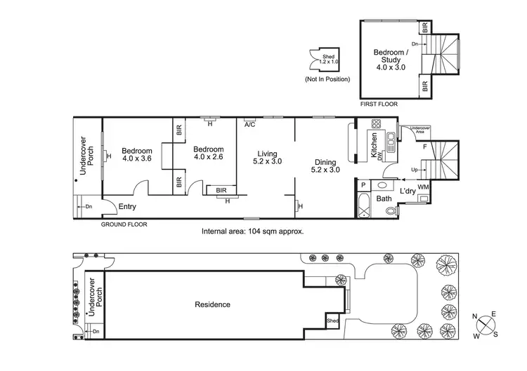 Floorplan of Homely house listing, 10 Waterloo Street, Brighton VIC 3186