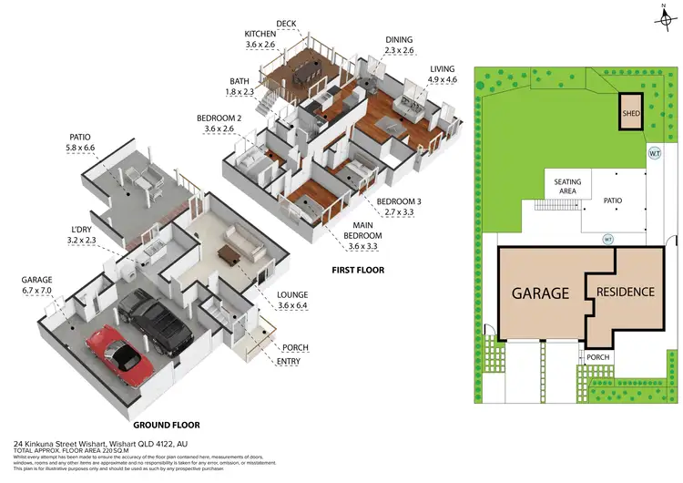 Floorplan of Homely house listing, 24 Kinkuna St, Wishart QLD 4122