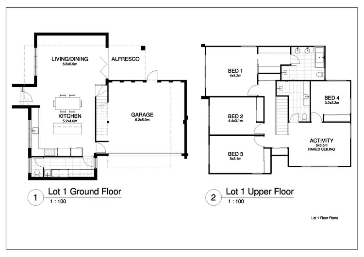 Floorplan of Homely house listing, 2F Matheson Road, Applecross WA 6153