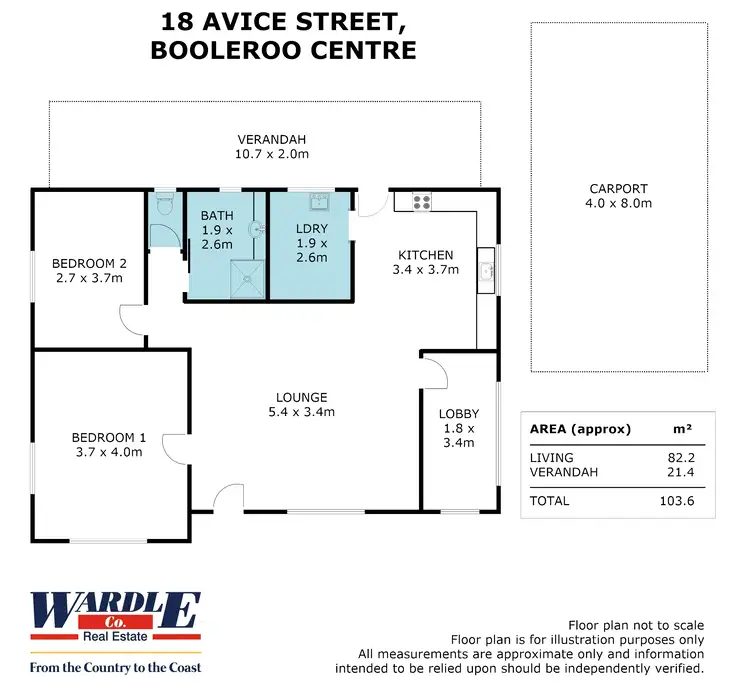 Floorplan of Homely house listing, 18 Avice St, Booleroo Centre SA 5482