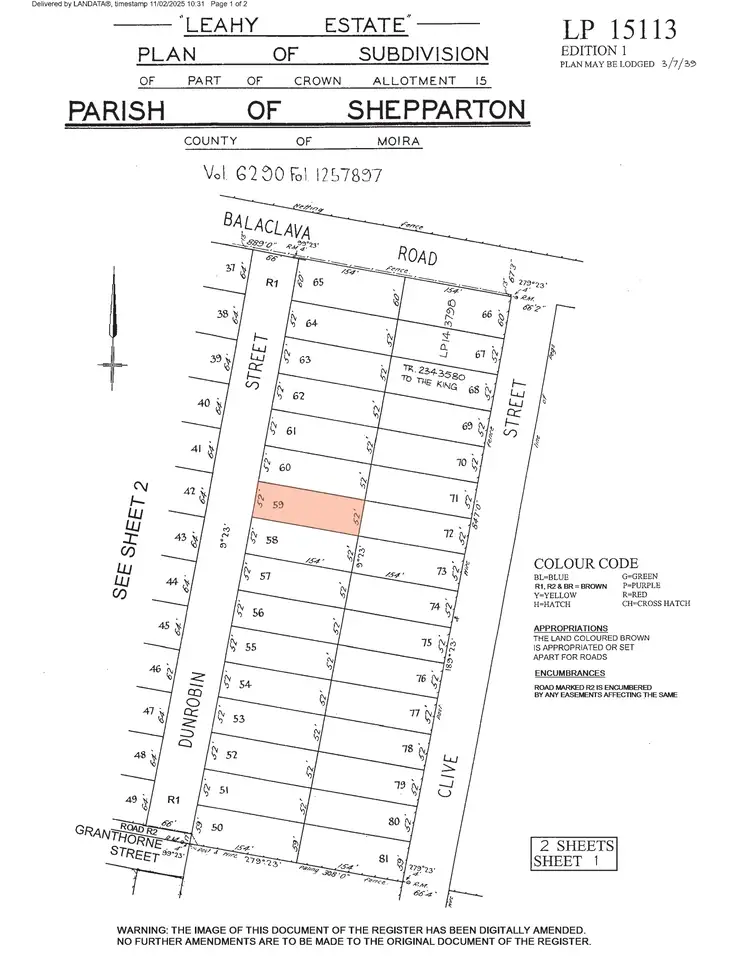 Floorplan of Homely house listing, 13 Dunrobin St, Shepparton VIC 3630