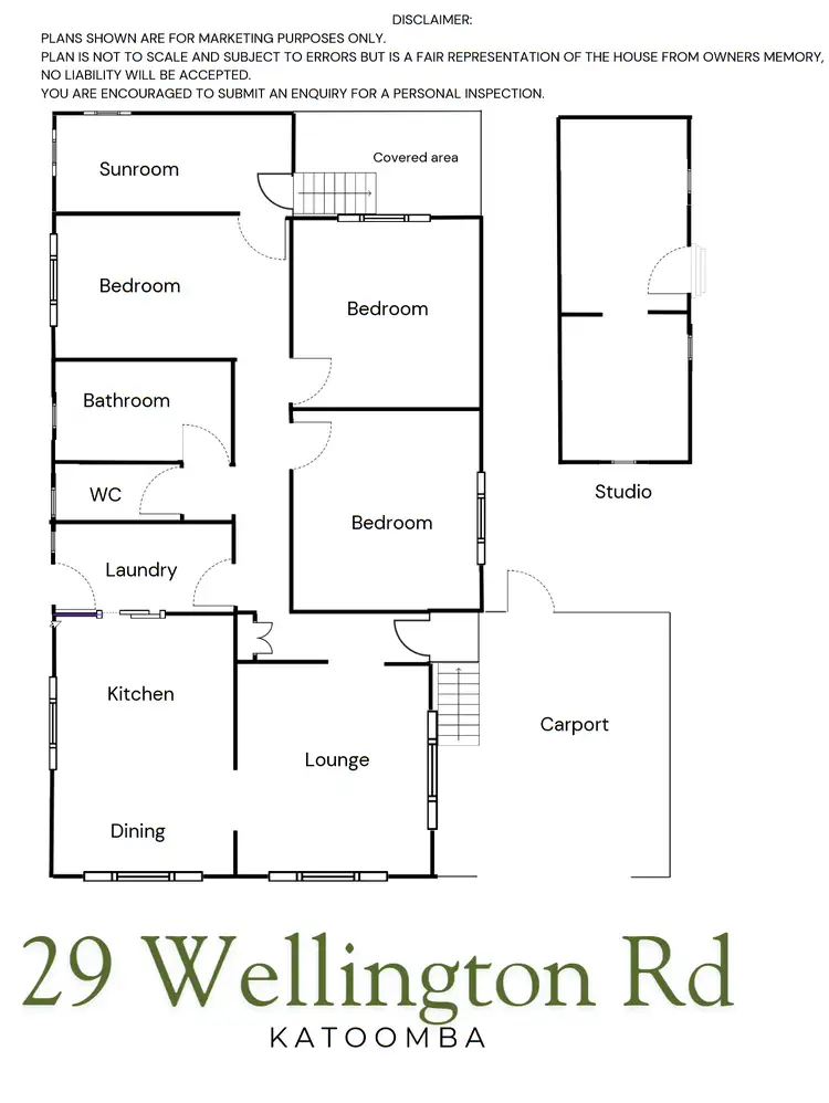 Floorplan of Homely house listing, 29 Wellington Road, Katoomba NSW 2780