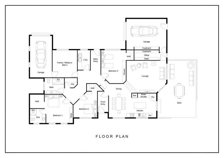 Floorplan of Homely house listing, 27 Seabreeze Avenue, Sulphur Creek TAS 7316