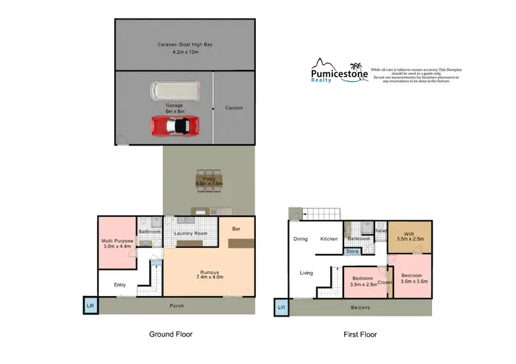 Floorplan of Homely house listing, 2 Alison Ct, Donnybrook QLD 4510