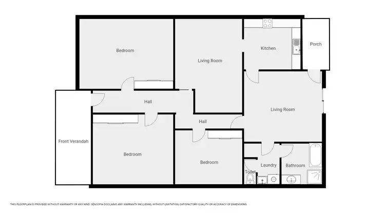 Floorplan of Homely house listing, 1 Market Lane, Stawell VIC 3380