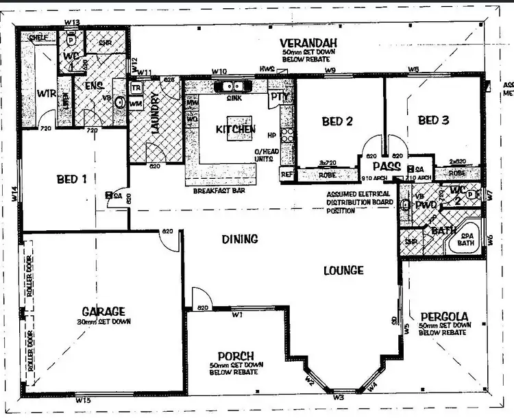 Floorplan of Homely house listing, 19 Herbert Edwards Drive, Streaky Bay SA 5680