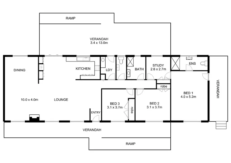 Floorplan of Homely rural property listing, 1651 Nowendoc Rd, Mount George NSW 2424