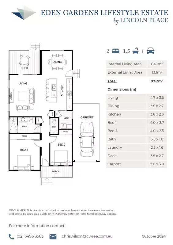 Floorplan of Homely house listing, Site 27 Arden/79 Princes Highway, Eden NSW 2551
