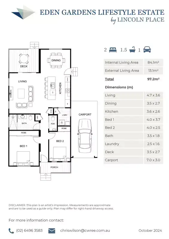 Floorplan of Homely house listing, Site 30 Arden/79 Princes Hwy, Eden NSW 2551