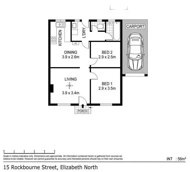 Floorplan of Homely house listing, 13 & 15 Rockbourne Street, Elizabeth North SA 5113
