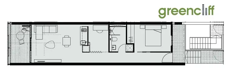 Floorplan of Homely apartment listing, 5D/5 Park Lane, Chippendale NSW 2008
