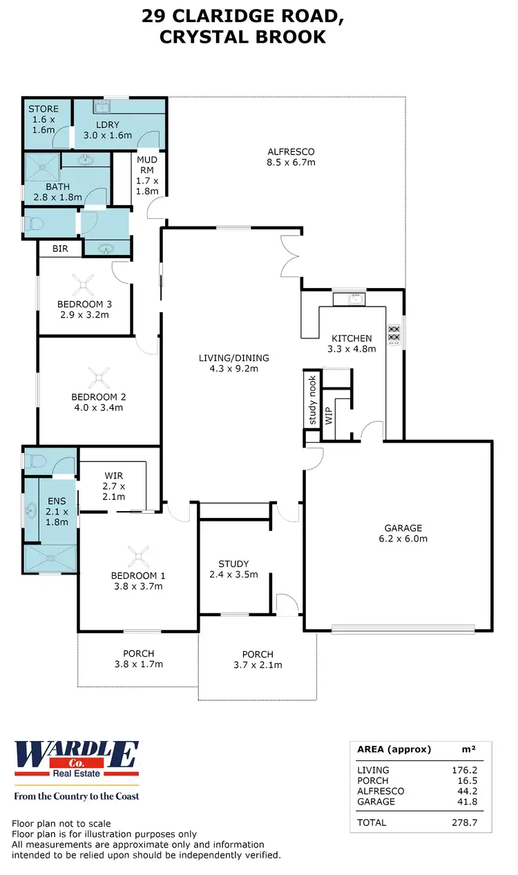 Floorplan of Homely house listing, 29 Claridge Rd, Crystal Brook SA 5523
