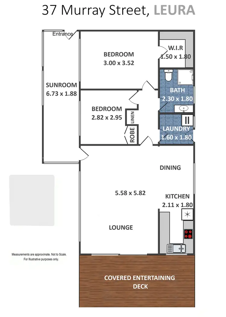 Floorplan of Homely house listing, 37 Murray St, Leura NSW 2780