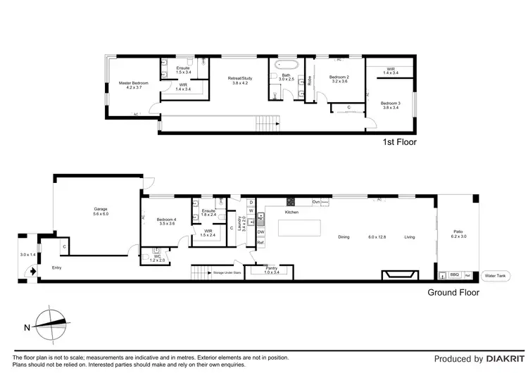 Floorplan of Homely house listing, 33 Wood Street, Avondale Heights VIC 3034