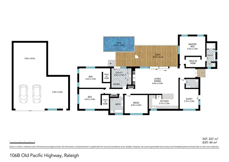 Floorplan of Homely house listing, 106B Old Pacific Hwy, Raleigh NSW 2454