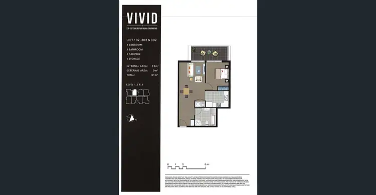 Floorplan of Homely apartment listing, 202/235 Carlingford Road, Carlingford NSW 2118