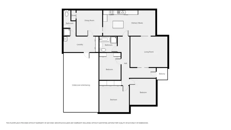 Floorplan of Homely house listing, 15 Fisher St, Stawell VIC 3380