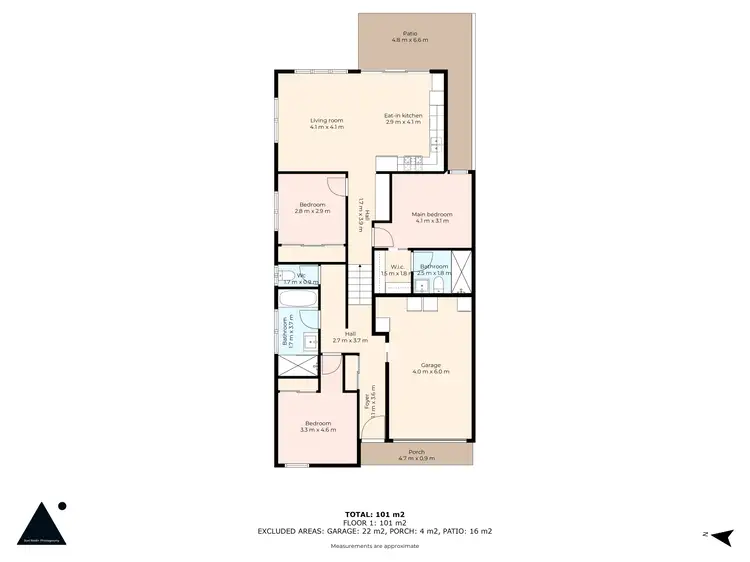 Floorplan of Homely house listing, 25A Marlin Avenue, Eden NSW 2551