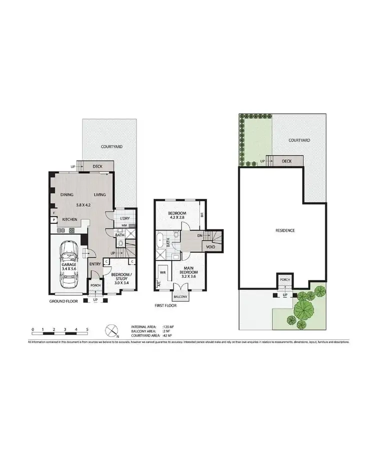 Floorplan of Homely townhouse listing, 16 Georgia Place, Kealba VIC 3021