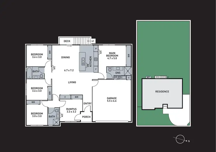 Floorplan of Homely house listing, 9 Coconut Street, Drouin VIC 3818