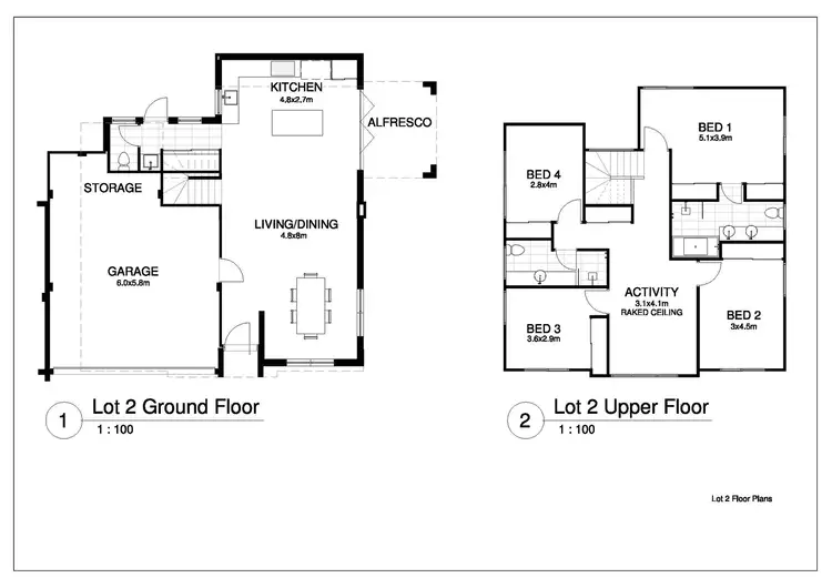 Floorplan of Homely house listing, 2/2F Matheson Road, Applecross WA 6153