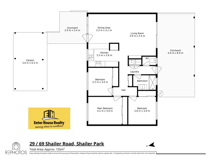Floorplan of Homely unit listing, 29/69 Shailer Rd, Shailer Park QLD 4128