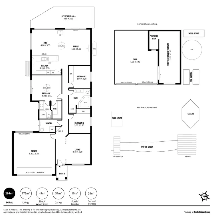 Floorplan of Homely house listing, 9 Strempel Ave, Hahndorf SA 5245