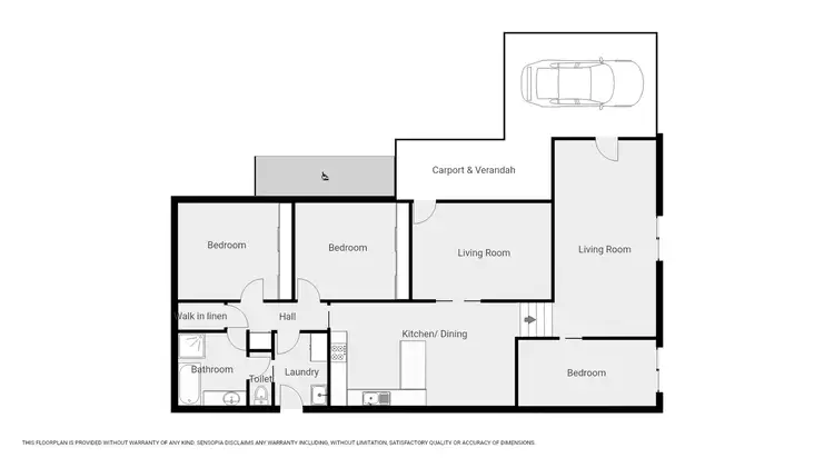 Floorplan of Homely house listing, 67 Napier St, Stawell VIC 3380