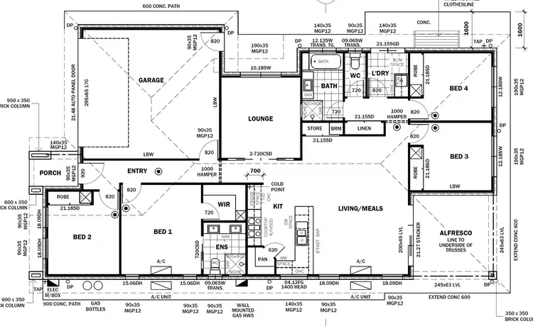 Floorplan of Homely house listing, 38 Serenity Dr, Southside QLD 4570