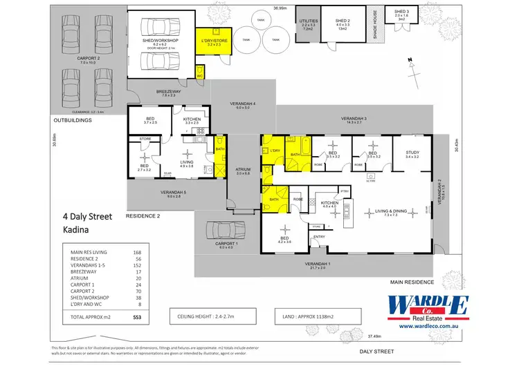 Floorplan of Homely house listing, 4 Daly Street, Kadina SA 5554