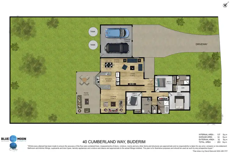 Floorplan of Homely house listing, 40 Cumberland Way, Buderim QLD 4556
