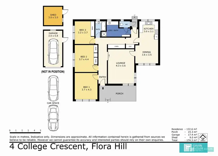 Floorplan of Homely house listing, 4 College Cres, Flora Hill VIC 3550