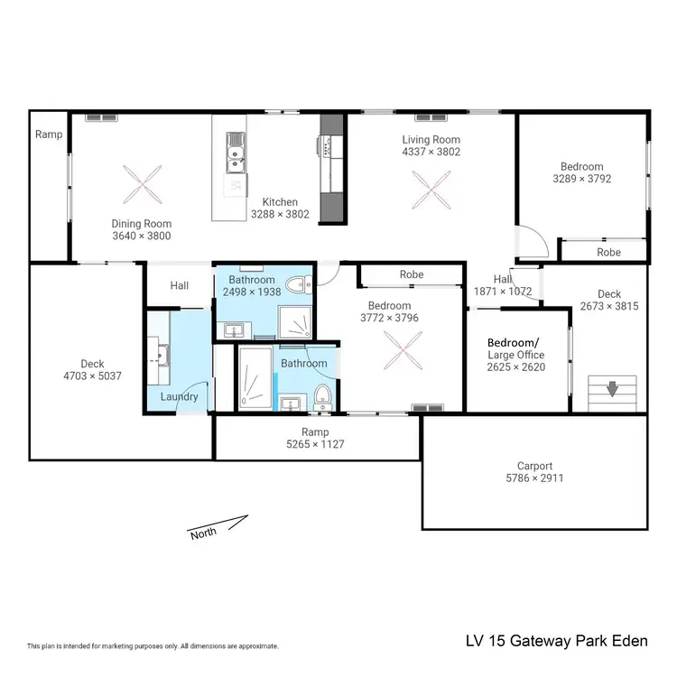 Floorplan of Homely house listing, LV15, 99 Princes Highway, Eden NSW 2551