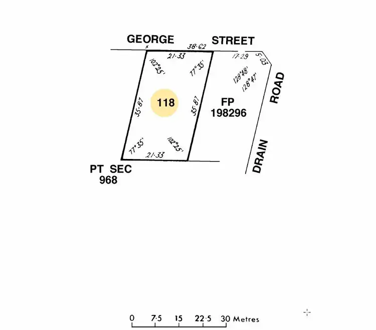 Floorplan of Homely land listing, 70 Drain Rd, Kadina SA 5554