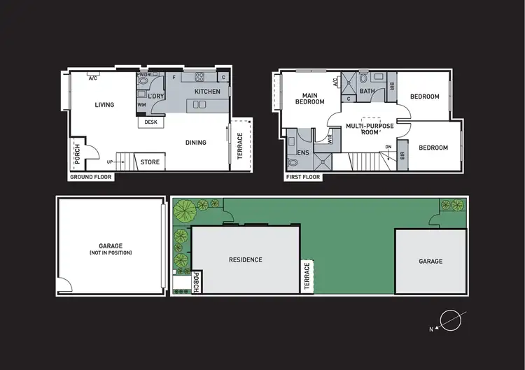 Floorplan of Homely house listing, 48B Hummingbird Drive, Botanic Ridge VIC 3977