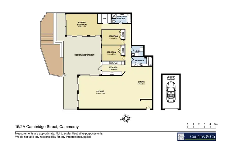 Floorplan of Homely unit listing, 15/2A Cambridge Street, Cammeray NSW 2062
