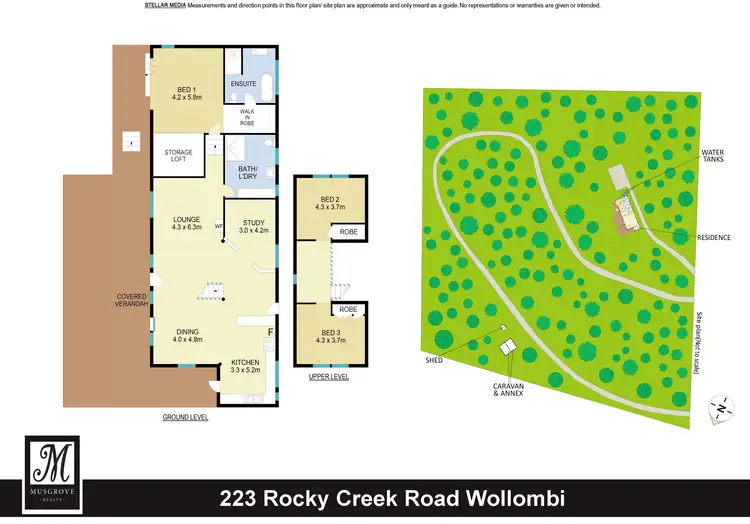 Floorplan of Homely rural property listing, 223 Rocky Creek Rd, Wollombi NSW 2325