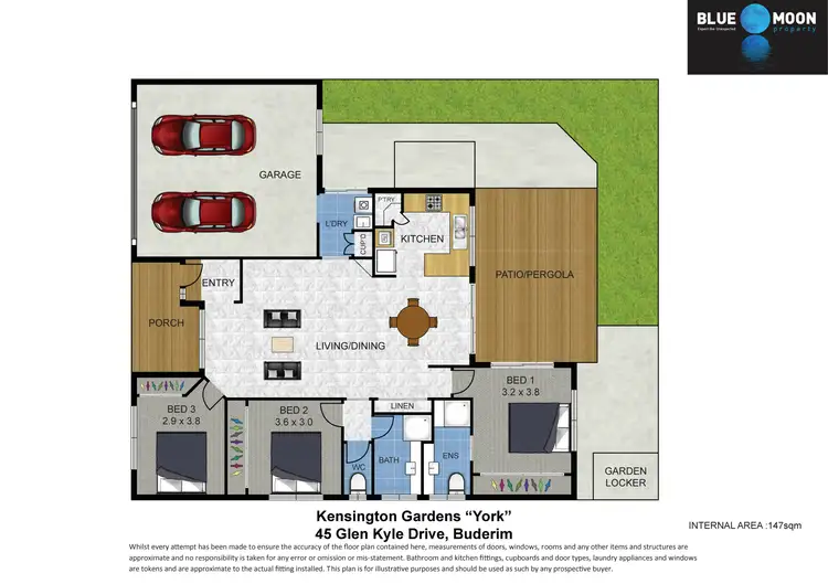 Floorplan of Homely unit listing, Unit 35/45 Glen Kyle Dr, Buderim QLD 4556