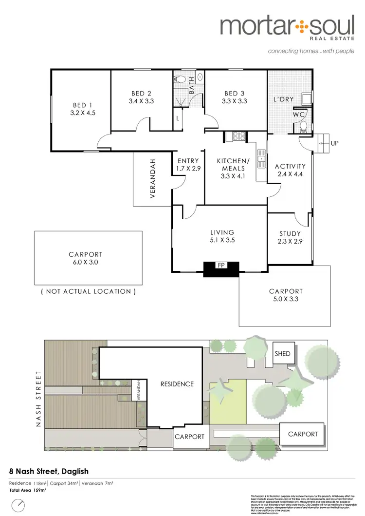 Floorplan of Homely house listing, 8 Nash St, Daglish WA 6008